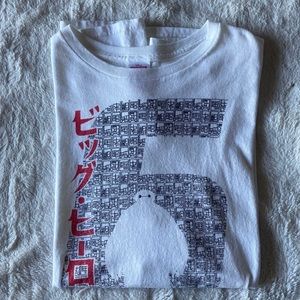 Disney Exclusive Baymax Big Hero 6 Shirt Sz L